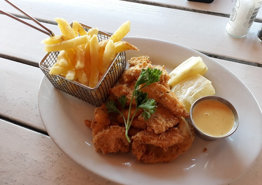 Fresh seafood